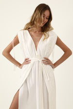 Load image into Gallery viewer, AMAZONAS KAFTAN OFF WHITE

