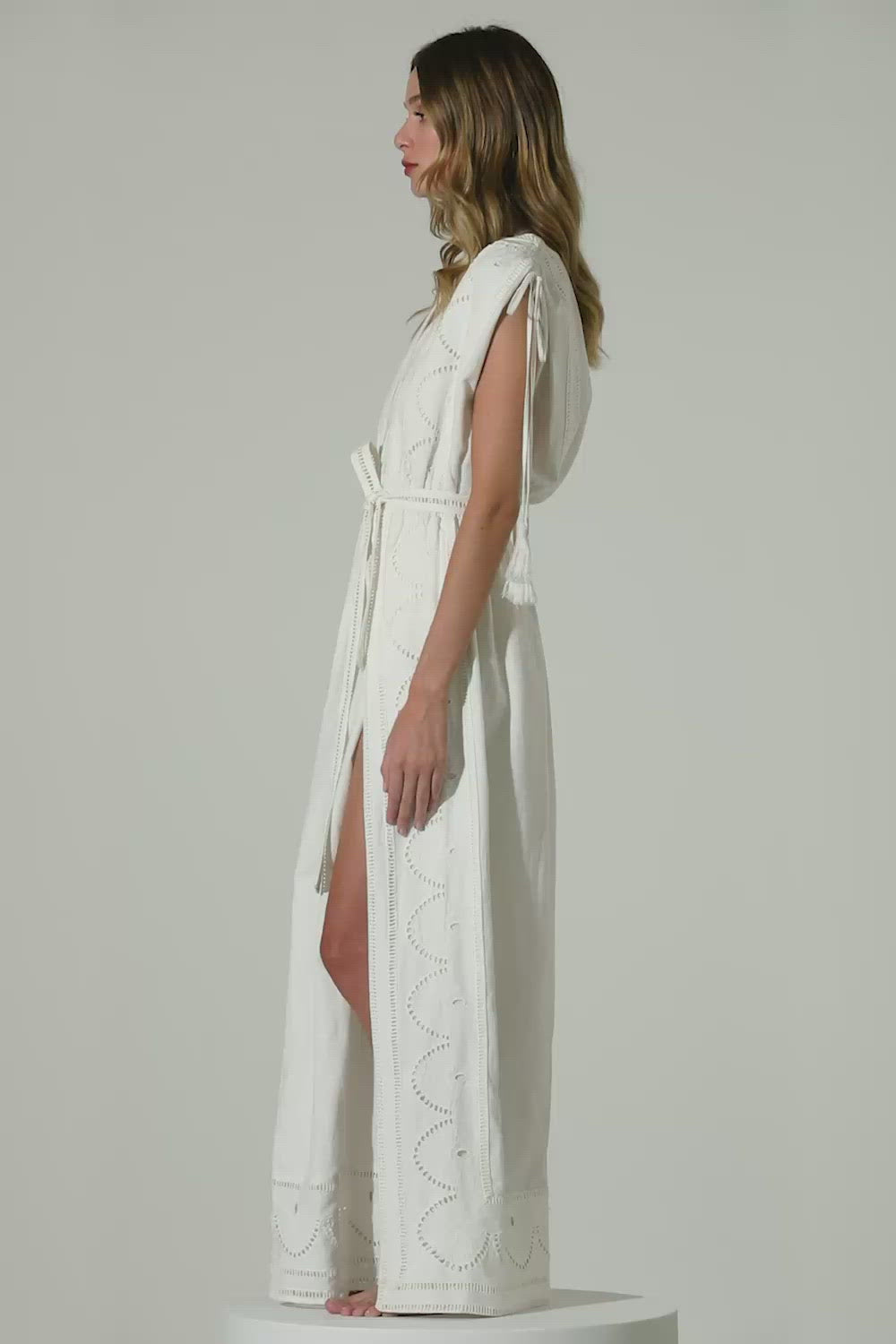 AMAZONAS KAFTAN OFF WHITE